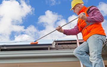 Flowers Green soft wash roof cleaning